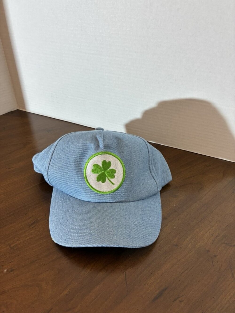 Tipsy Elves Chambray Clover Hat